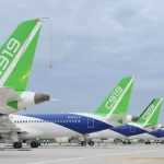 COMAC comemora 500 mil passageiros transportados no C919