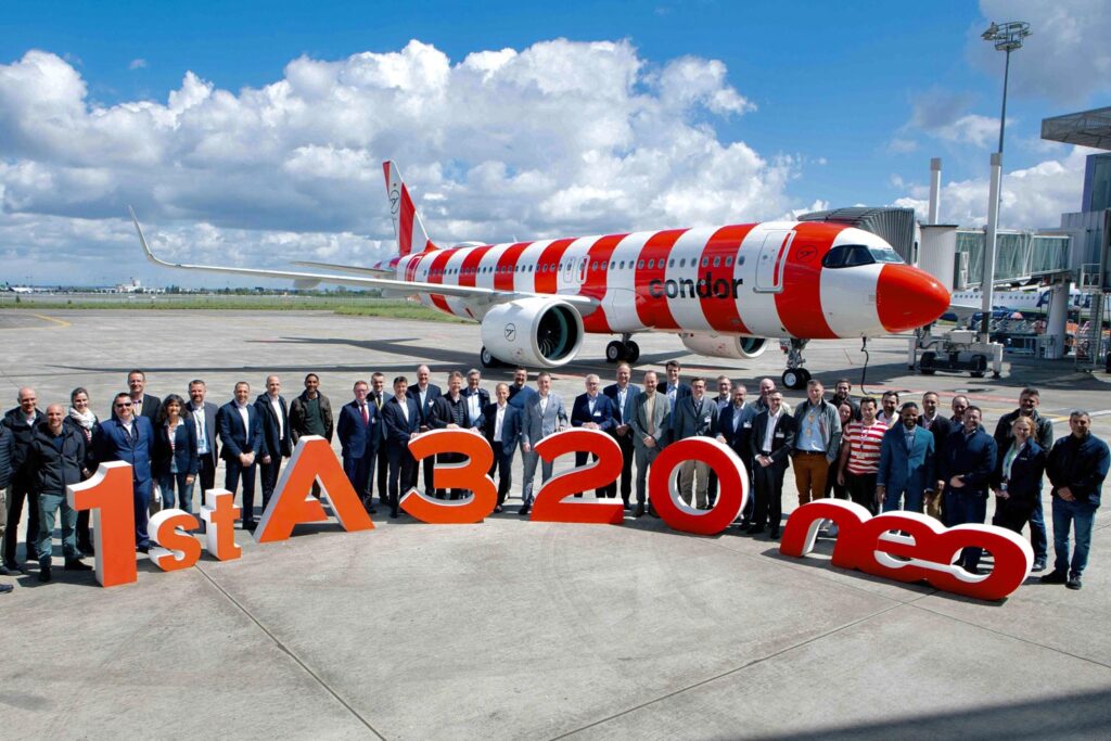 Condor recebe seu primeiro A320neo 5 Condor recebe seu primeiro A320neo