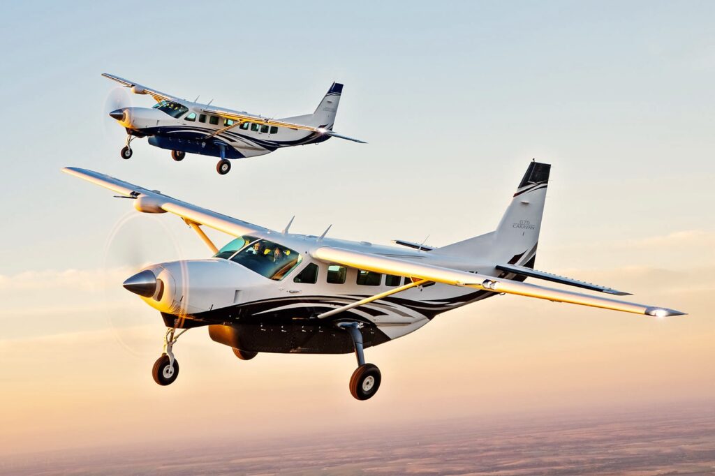 Textron: família Cessna Caravan supera 25 milhões de horas voadas 6 Textron: família Cessna Caravan supera 25 milhões de horas voadas