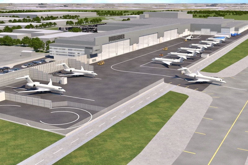 Bombardier inaugura linha de produção em Toronto