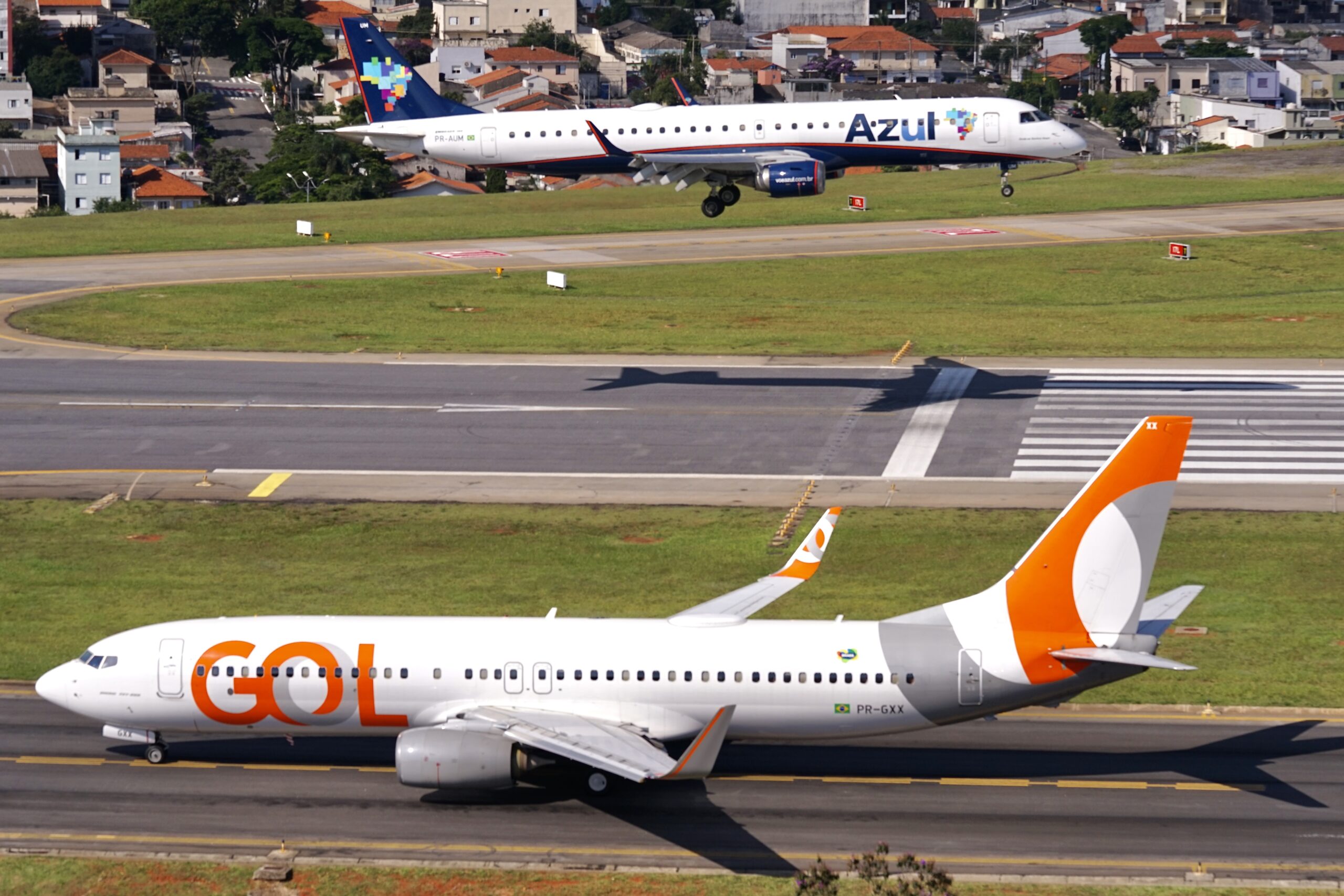 Azul e Gol iniciam venda de 40 rotas compartilhadas pelo Brasil