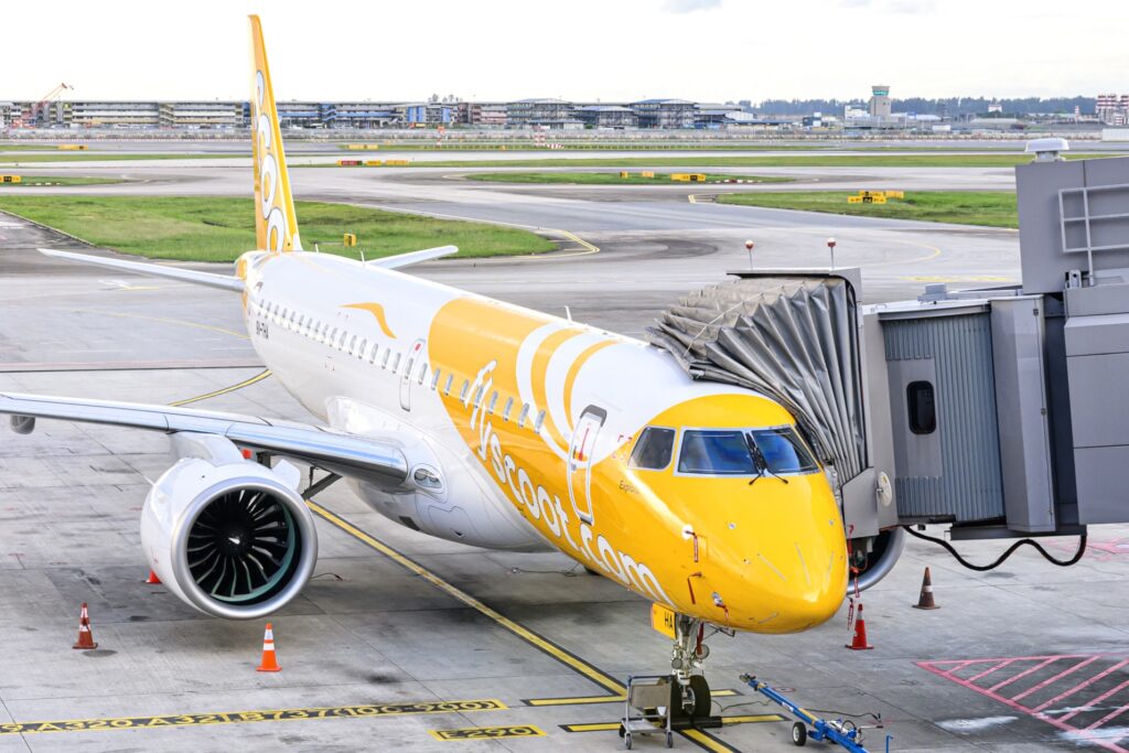 Scoot inicia voos comerciais com o E190-E2 7 Scoot inicia voos comerciais com o E190-E2