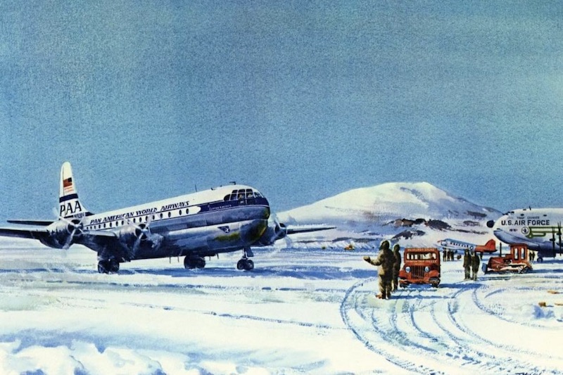 Way Down South: o primeiro pouso da Pan Am na Antártida