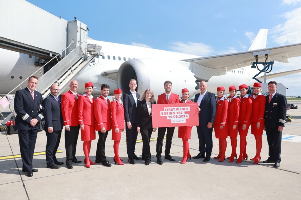 Austrian Airlines estreia o 787 em voos de longa distância 1 Austrian Airlines estreia o 787 em voos de longa distância