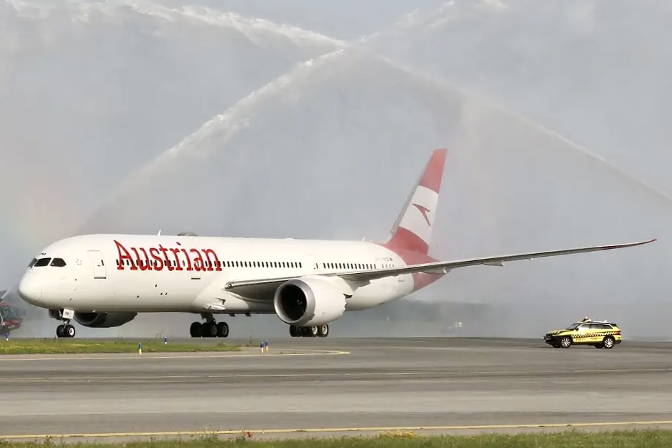 Segundo 787-9 da Austrian entra em serviço