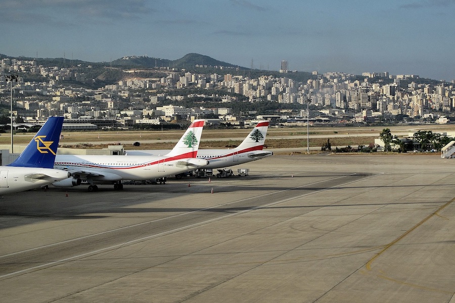 Diversas empresas aéreas cancelam voos para o Líbano