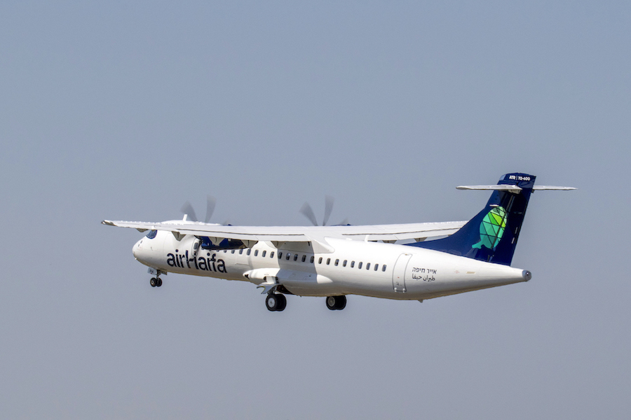 AirHaifa incorpora seu primeiro ATR 72
