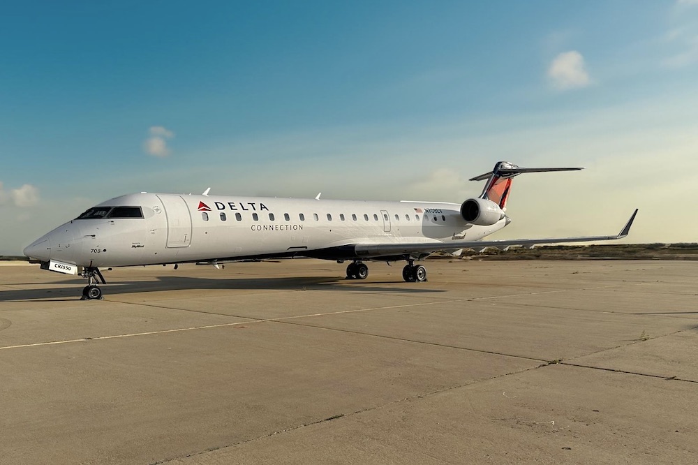 Delta Air Lines recebe seu primeiro CRJ-550