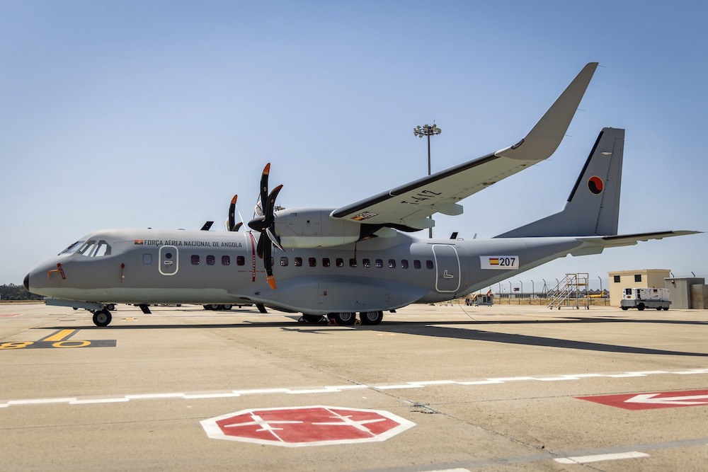 Airbus entrega primeiro C295 para a Angola