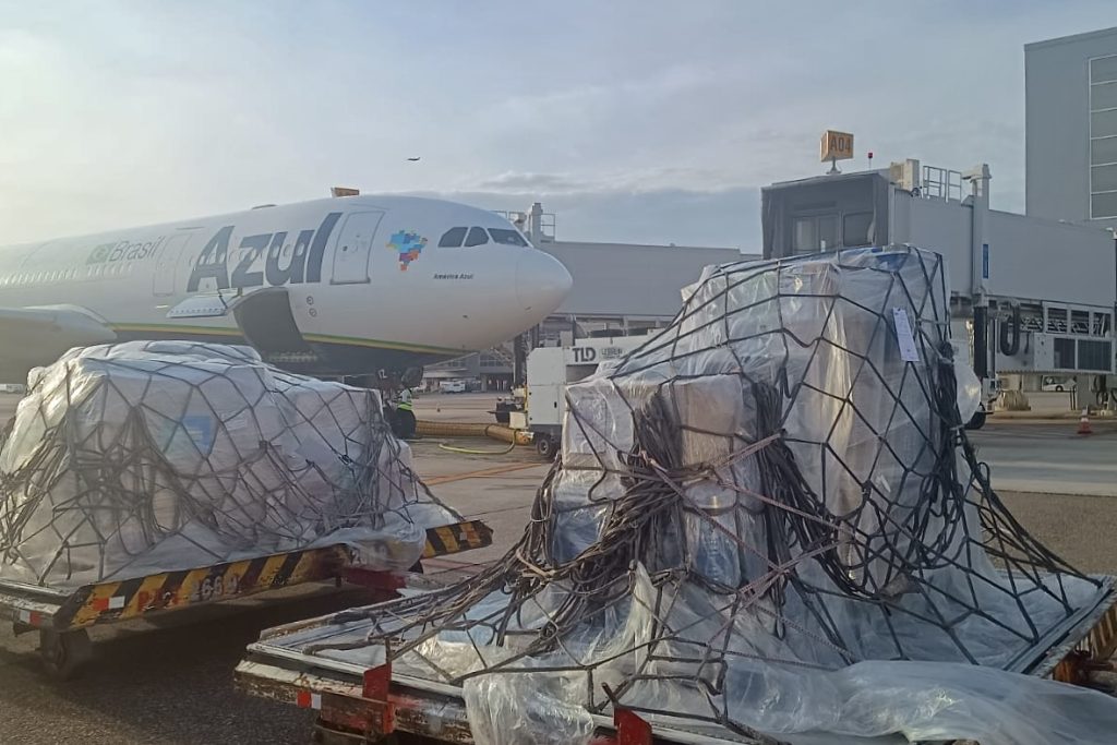 Azul Cargo vai levar cerca de 9t de itens e equipamentos em apoio ao Time Brasil nos Jogos Olímpicos 8 Azul Cargo vai levar cerca de 9t de itens e equipamentos em apoio ao Time Brasil nos Jogos Olímpicos