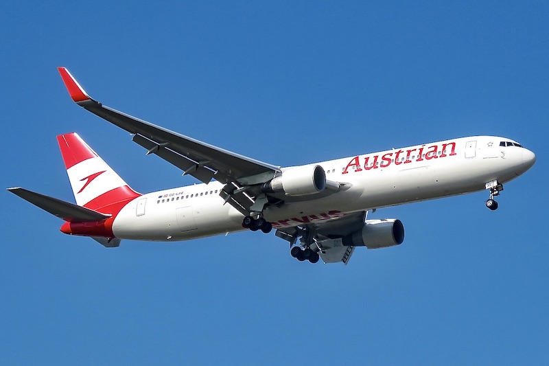 Austrian Airlines begins Viena-Boston flights