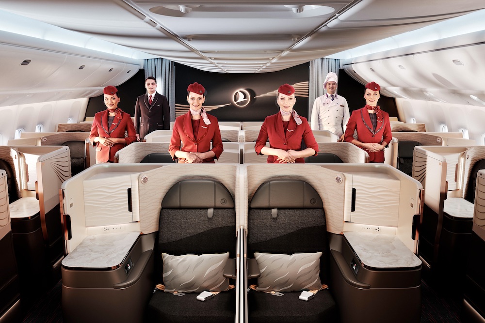Turkish Airlines apresenta luxuosa suíte Crystal Business Class