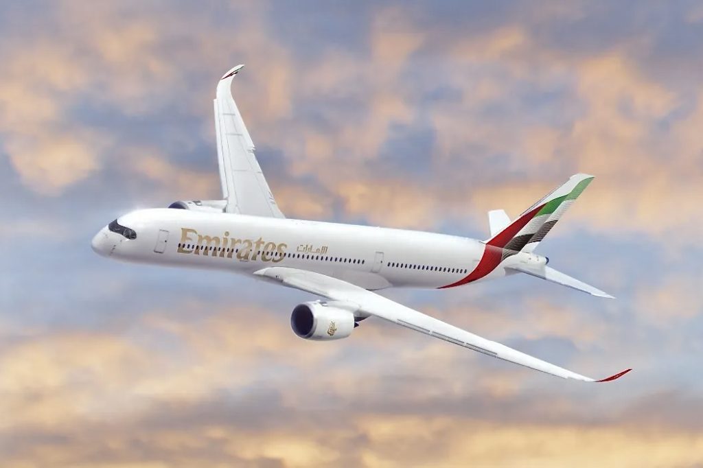 Emirates adia o início dos voos com o A350