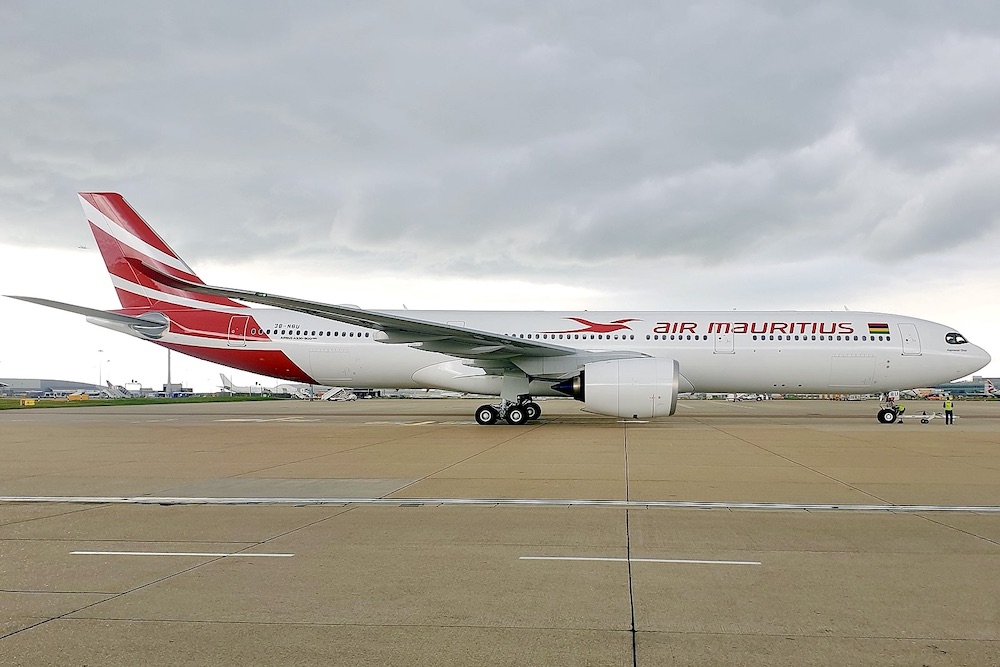 Veja para onde a Air Mauritius tem voado com seus quatro A330