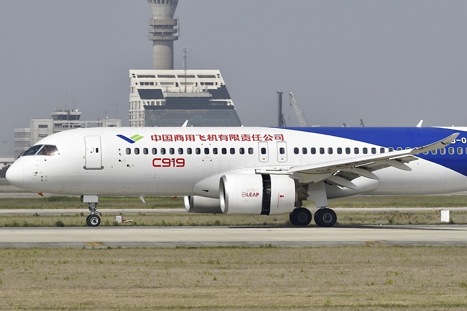 Air China e China Southern recebem o C919