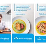 KLM celebra 10 anos de parceria com  Rodrigo Oliveira