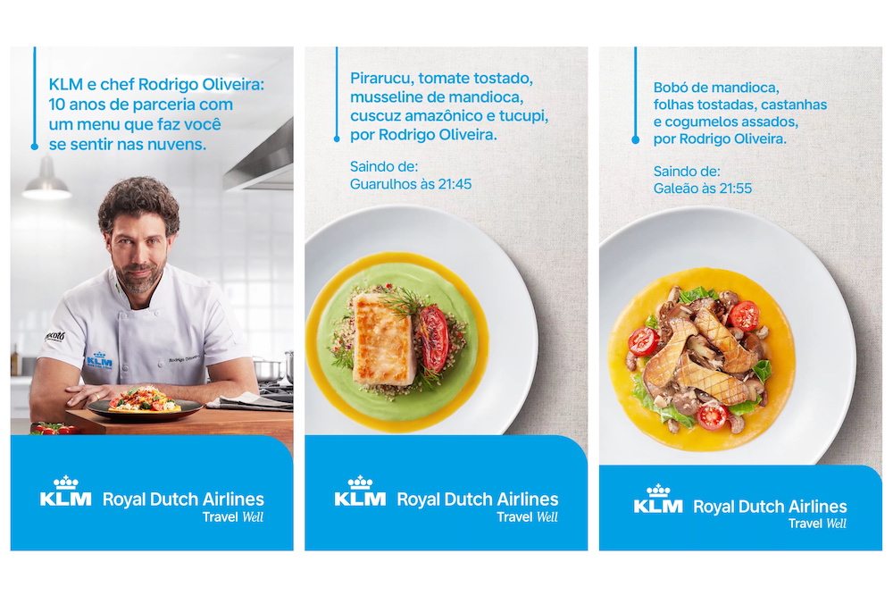 KLM celebra 10 anos de parceria com Rodrigo Oliveira