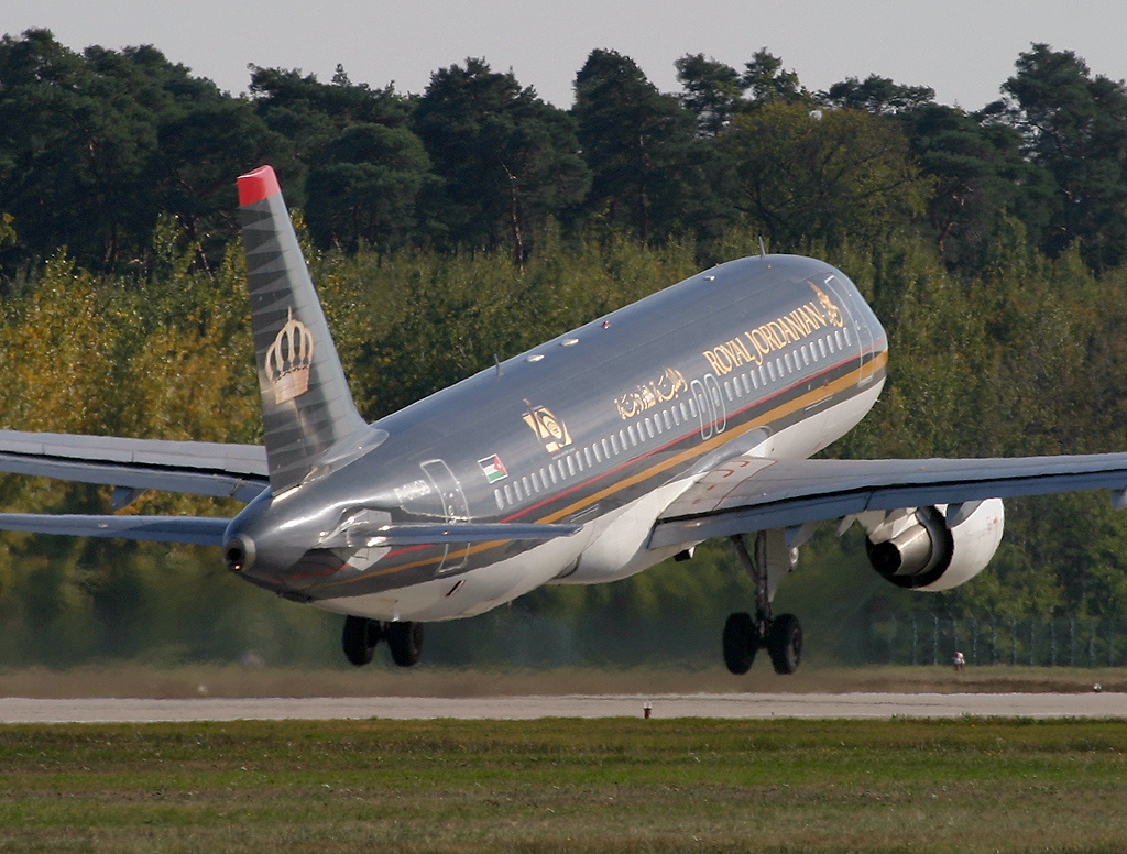 Royal Jordanian programa primeiras rotas com o A320neo