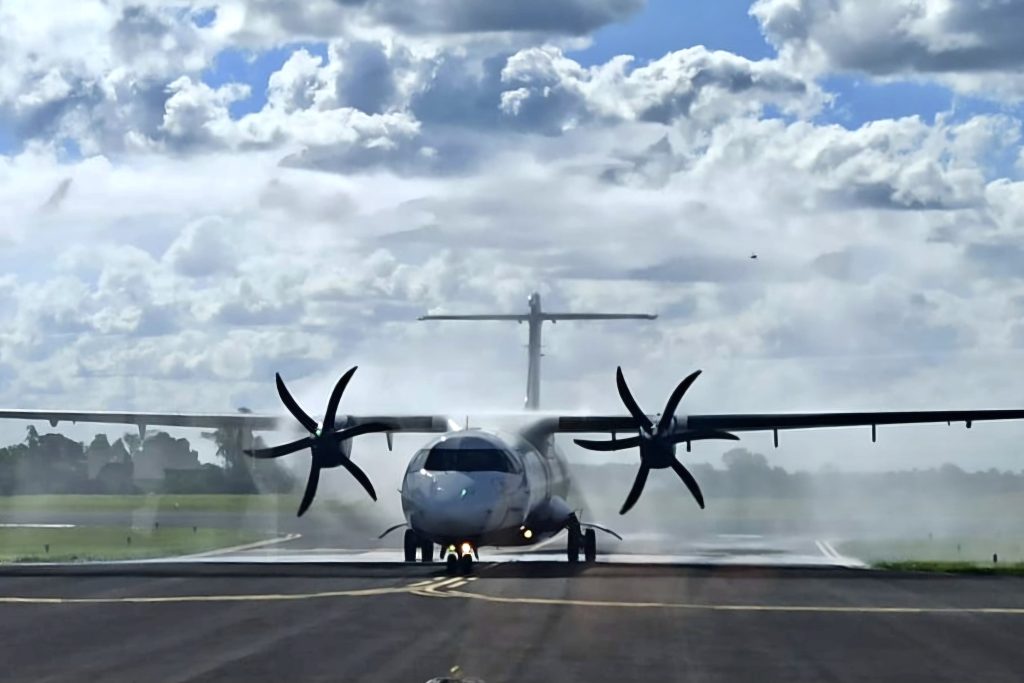 Azul realiza o primeiro voo entre Campinas e Pato Branco