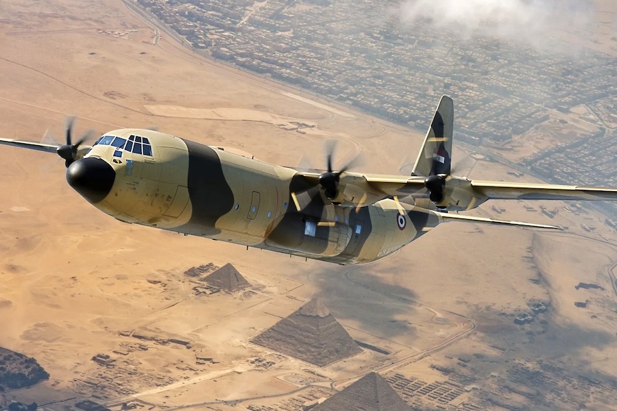 Egito encomenda duas unidades do C-130J