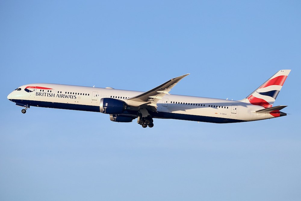 British Airways incorpora seu 40º Boeing 787