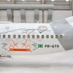 Gol homenageia elementos do RN com aeronave da iniciativa Conheça o Brasil: Voando