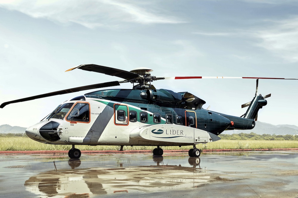 Líder Aviação recebe seu 16º helicóptero S-92A