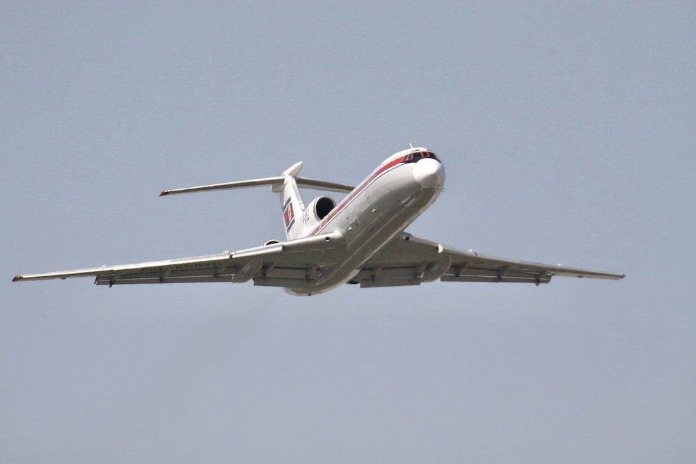 Air Koryo coloca o Tupolev Tu-154 de volta em serviço