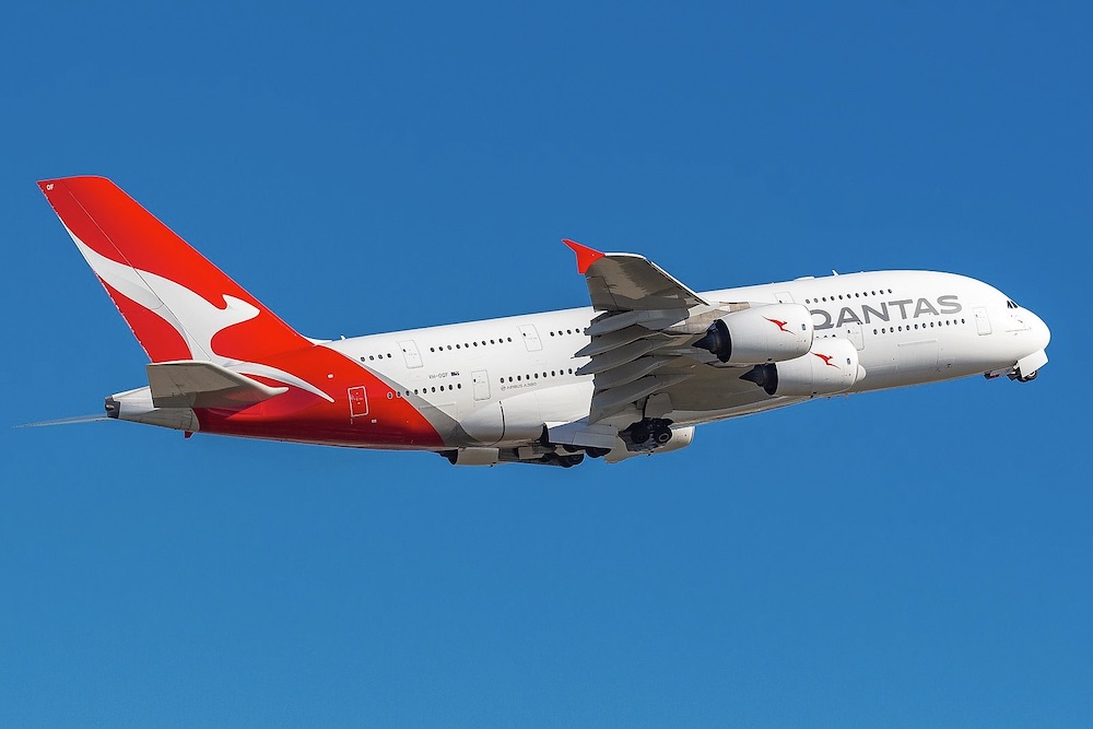 Qantas realiza seu primeiro voo com o A380 para África