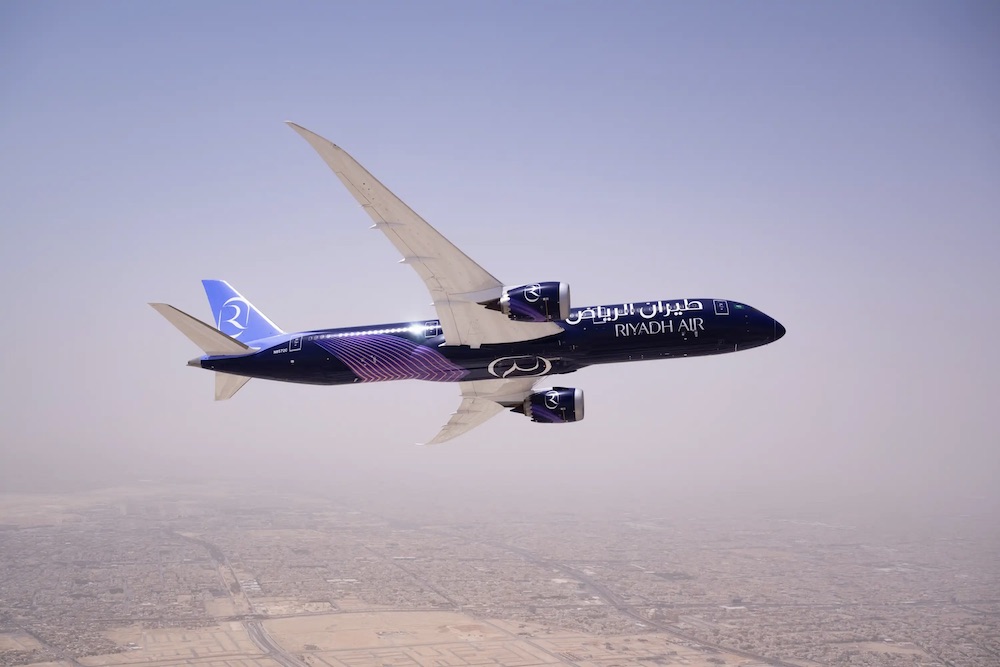 Riyadh Air realiza voos de certificação com 787 da Saudia