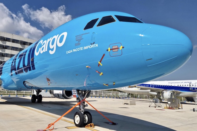 Segundo A321 cargueiro da Azul chega ao Brasil 6 Segundo A321 cargueiro da Azul chega ao Brasil
