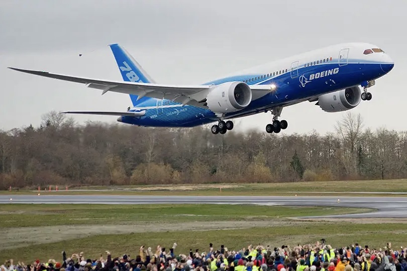 Há 15 anos, o Boeing 787 decolava pela primeira vez 2 Há 15 anos, o Boeing 787 decolava pela primeira vez