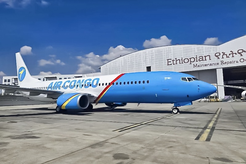 Com 787, Air Congo lança sua primeira rota intercontinental 10 Com 787, Air Congo lança sua primeira rota intercontinental
