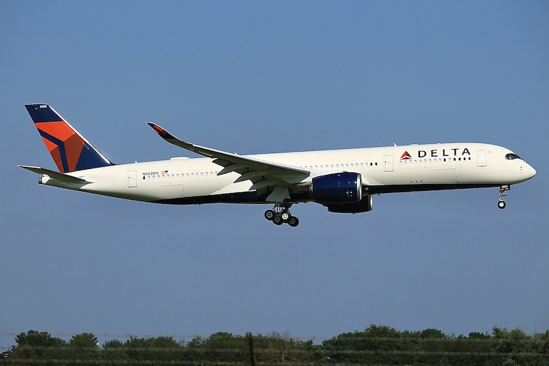 Dois A350 da Delta pousam em Guarulhos procedente de Salt Lake City 2 Dois A350 da Delta pousam em Guarulhos procedente de Salt Lake City