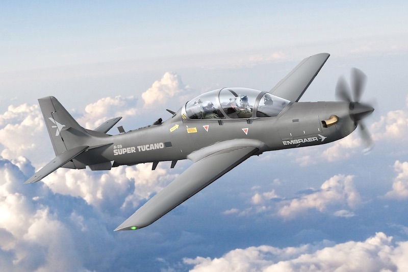 Embraer vende quatro A-29 para um novo cliente na África 7 Embraer vende quatro A-29 para um novo cliente na África