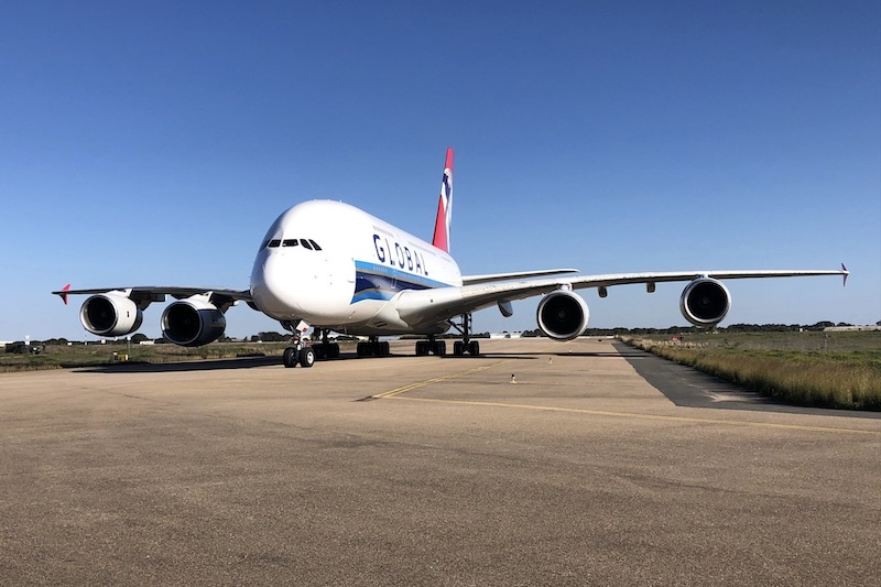 A380 da Global Airlines volta a ser estocado 7 A380 da Global Airlines volta a ser estocado