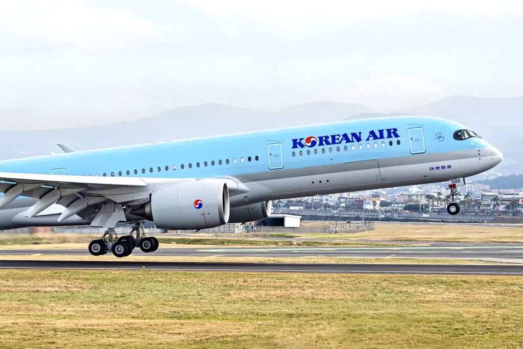Veja para onde a Korean Air tem voado com seus dois A350 7 Veja para onde a Korean Air tem voado com seus dois A350