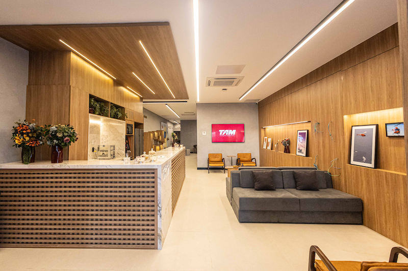 TAM AE inaugura Sala VIP no aeroporto de Congonhas