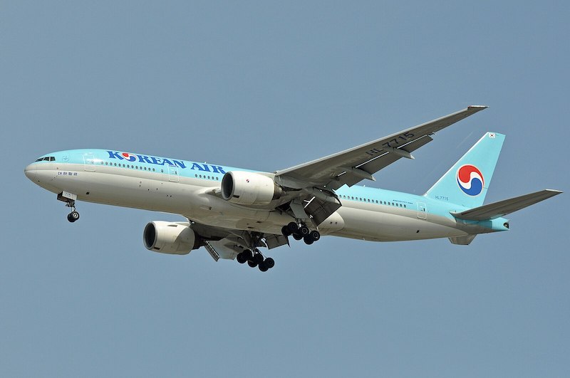 Korean Air aposenta o Boeing 777-200ER