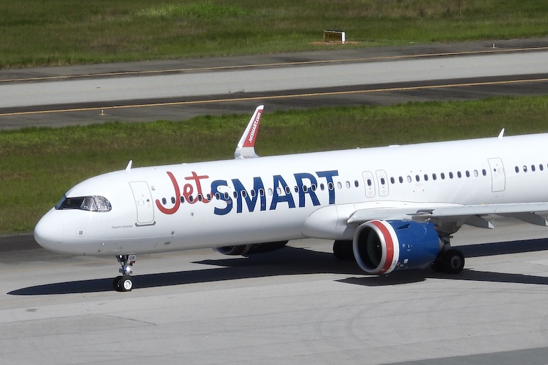 JetSMART Argentina estreia o A321neo em sua malha 7 JetSMART Argentina estreia o A321neo em sua malha
