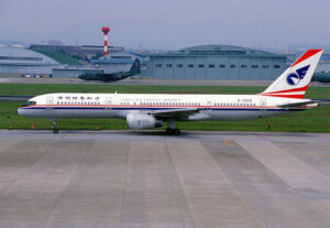 O Boeing 757 na frota da Air China