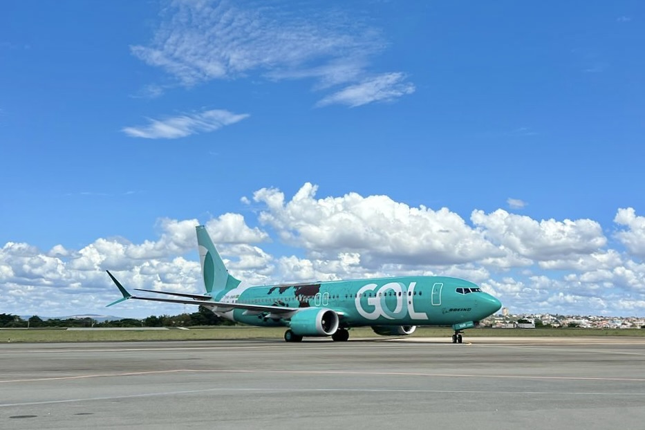 Gol pousa em Caldas Novas com 737 MAX 8 pela primeira vez 3 Gol pousa em Caldas Novas com 737 MAX 8 pela primeira vez