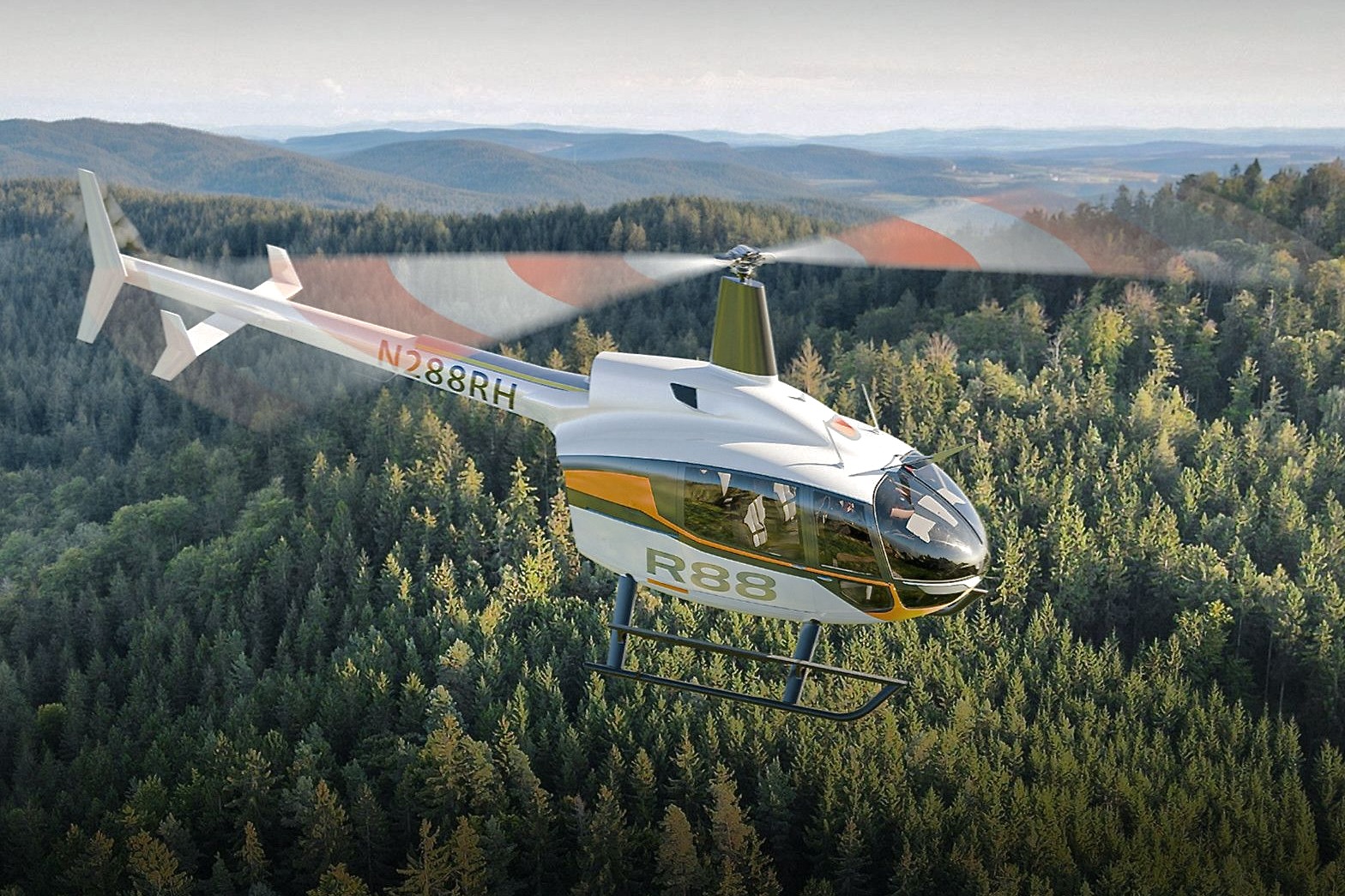 R88: o novo helicóptero da Robinson