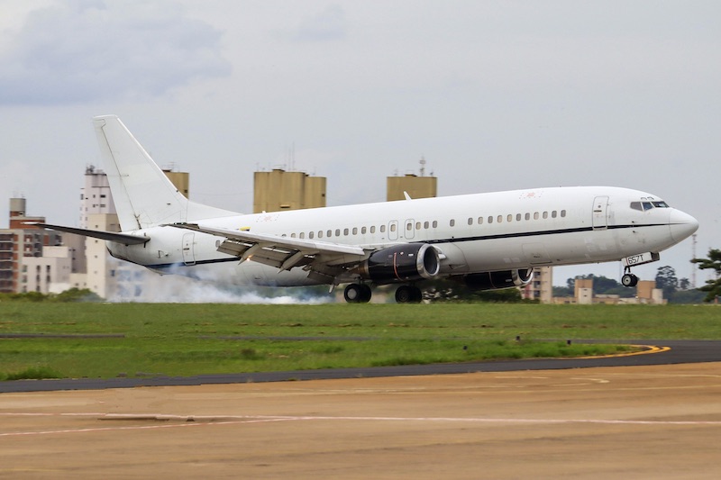 737 venezuelano pousa no interior de São Paulo 10 737 venezuelano pousa no interior de São Paulo