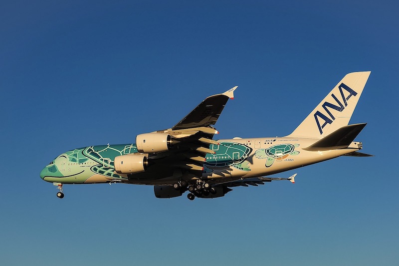 27/4: 20 anos do primeiro voo do gigante A380 4 ANA Airbus A380 JA382A in Narita