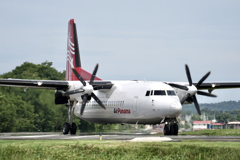 Fokker 50 da Air Panama se acidenta em Bocas del Toro 2 Fokker 50 da Air Panama se acidenta em Bocas del Toro