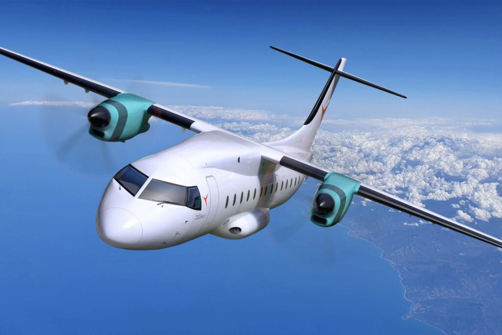 Akaer inaugura linha de produção da fuselagem dianteira do D328eco 3 Akaer inaugura linha de produção da fuselagem dianteira do D328eco