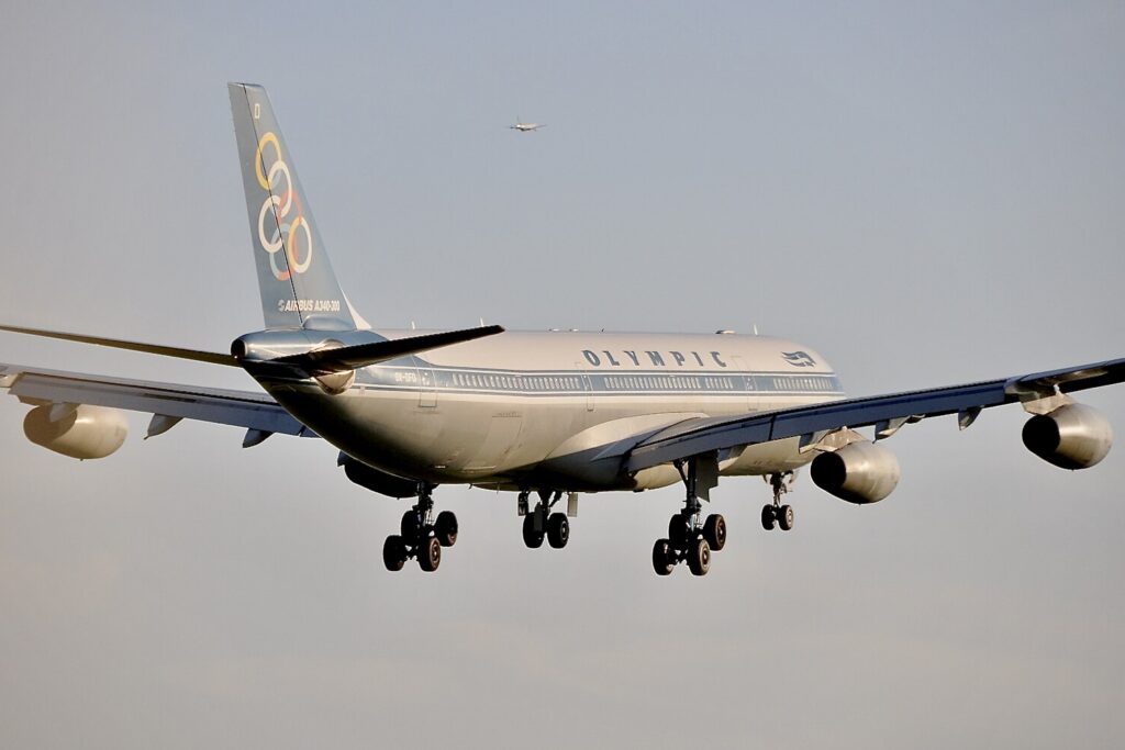 Relembre: o A340-300 na frota da Olympic Airways 3 Relembre: o A340-300 na frota da Olympic Airways