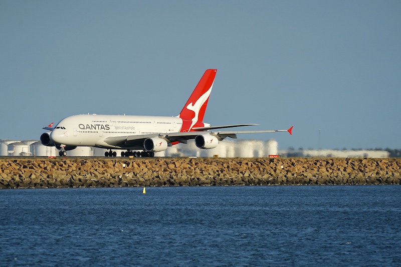 A380 da Qantas pode vir ao Brasil neste mês 8 Airbus A380 da Qantas está em voo rumo ao Brasil