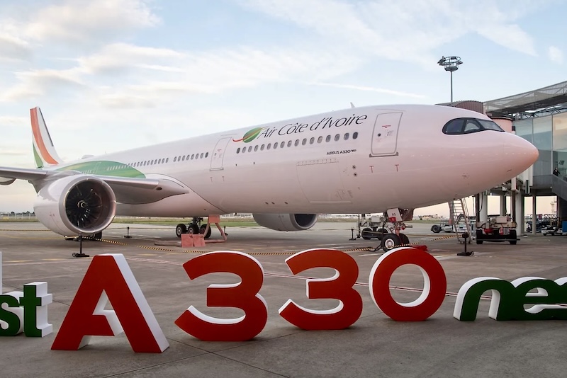 Com o A330-900, Air Côte d’Ivoire anuncia nova rota de longa distância 15 Air Côte d’Ivoire